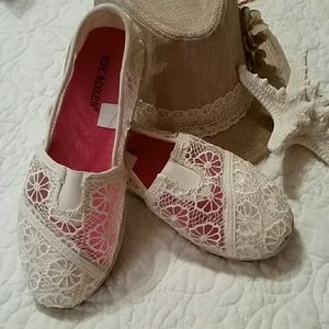 Girl's Joe Boxer Crochet Slip-on Shoes